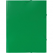 Папка на резинках Attache А4 30 мм пластиковая до 200 листов зеленая (толщина обложки 0.6 мм)