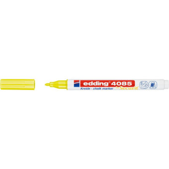 Маркер меловой Edding 4085 неоновый желтый 1-2 мм