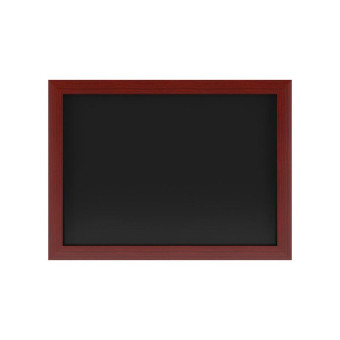 Доска магнитно-меловая 50x70 см черная лаковое покрытие Attache