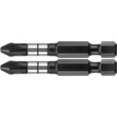 Бита ударная Kraftool Impact Pro PH2 x 50 мм (2 штуки в упаковке, 26191-2-50-S2)