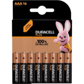 Батарейка AAA мизинчиковая Duracell (16 штук в упаковке)