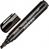 Маркер перманентный Attache черный (толщина линии 1.5-3 мм) цвет корпуса в ассортименте