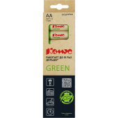 Батарейка AA пальчиковая Комус Green (12 штук в упаковке)