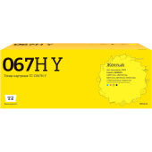 Картридж лазерный T2 TC-C067H Y 067H Y/5103C002AA для Canon желтый совместимый повышенной емкости