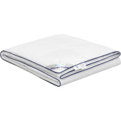 Одеяло евро Medsleep Mayura 200х210 см стеганое с кантом белое