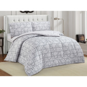 Набор евро Cleo Notte Bianca (одеяло 220х240 см, комплект постельного  белья)