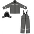 Костюм рабочий зимний мужской з48-КПК с СОП серый (размер 52-54, рост  194-200)