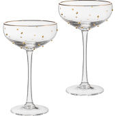 Набор креманок Lefard Goldy 270 мл (2 штуки в упаковке) Набор креманок Lefard Goldy 270 мл (2 штуки в упаковке)