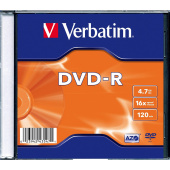 Диск DVD-R Verbatim 4.7 ГБ 16x slim box (43547, 20 штук в упаковке) Диск DVD-R Verbatim 4.7 ГБ 16x slim box (43547, 20 штук в упаковке)