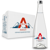 Вода минеральная Axout негазированная 0.75 л купить в интернет-магазине товаров для офиса и дома ТопГрад с доставкой