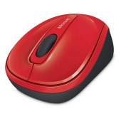 Мышь компьютерная Microsoft Wireless Mobile Mouse 3500 красная/черная