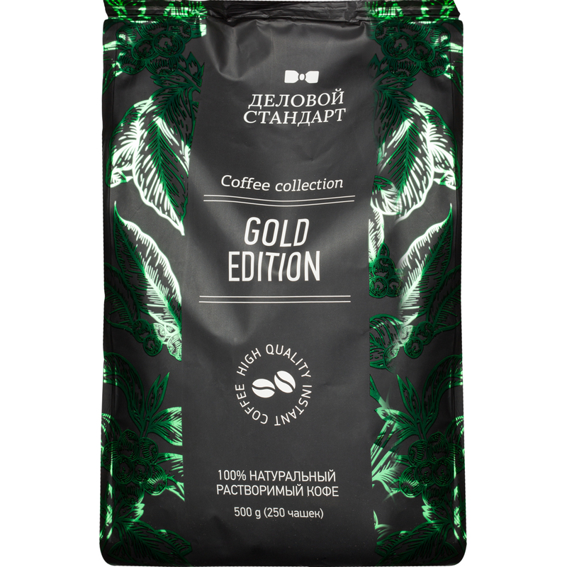 Кофе растворимый Деловой стандарт 500 г (пакет)