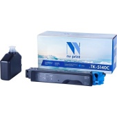 Картридж лазерный NV Print TK-5140С для Kyocera голубой совместимый