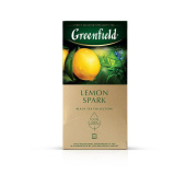 Чай черный Greenfield Lemon Spark 25 пакетиков (лимон, розмарин)