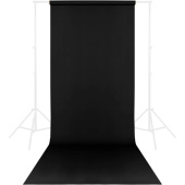 Фон Raylab 009 1.35x6 м чёрный