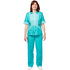 Костюм для горничных и уборщиц у10-КБР бирюзовый (размер 44-46, рост  170-176) купить в интернет-магазине товаров для офиса и дома ТопГрад с доставкой