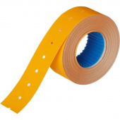 Этикет-лента прямоугольная оранжевая 21.5х12 мм (10 рулонов по 1000 этикеток)