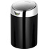 Ведро мусорное сенсорное настольное Kitfort КТ-6018-1 2 л пластик с  крышкой чёрное (20x12.5x12.5 см) купить в интернет-магазине товаров для офиса и дома ТопГрад с доставкой