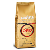 Кофе в зернах Lavazza Qualita Oro 100% арабика 250 г купить в интернет-магазине товаров для офиса и дома ТопГрад с доставкой