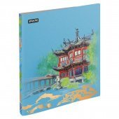 Папка с зажимом Attache Selection Travel China А4+ 0.5 мм разноцветная (до 120 листов)