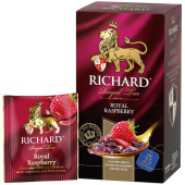 Чай ягодный фруктовый Richard Royal Raspberry 25 пакетиков