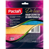 Салфетки хозяйственные Paclan Practi микрофибра 30x30 см 240 г/кв.м (4 штуки в упаковке)