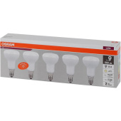 Лампа светодиодная Osram 7 Вт Е14 (R, 3000 К, 560 Лм, 220 В, 5 штук в упаковке, 4058075583931)