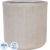 Кашпо Idealist Урбан 62.4 л бежевый (45x45 см)