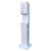 Дозатор для антисептика/дезинфицирующих средств Hygiene Station Light напольный сенсорный металл 1.2 л