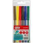 Фломастеры №1 School ColorPics 6 цветов смываемые с вентилируемыми колпачками