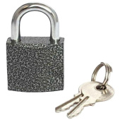 Замок навесной 38 мм серый