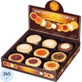 Печенье сдобное Бискотти ассорти 345 г купить в интернет-магазине товаров для офиса и дома ТопГрад с доставкой