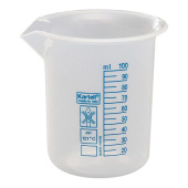 Мерный стакан полипропилен 100 мл (12 штук в упаковке)