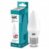 Лампа светодиодная IEK 7 Вт E27 свеча 4000 К нейтральный белый свет