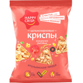 Чипсы Happy Corn со вкусом итальянской пиццы 50 г (18 штук в упаковке)