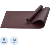 Коврик для йоги Starfit FM-103 PVC HD 183x61х0.6 см коричневый