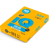Бумага цветная для печати IQ Color желтая интенсив SY40 (А4, 80 г/кв.м, 500 листов)