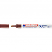 Маркер Edding 750/7 CR коричневый (толщина линии 2-4 мм)