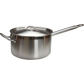 Сотейник MGSteel 21.5 см нержавеющая сталь с крышкой