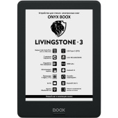 Книга электронная ONYX BOOX LIVINGSTONE 3 черная