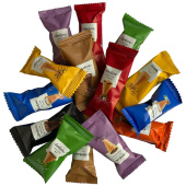 Конфеты шоколадные Sorbon Радуга вафельные мини-рожки ассорти 1.5 кг