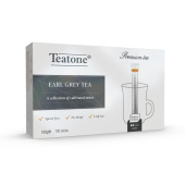 Чай черный Teatone Earl Grey 100 стиков (бергамот)