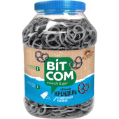 Крендели Семейка ОЗБИ чёрные с морской солью 460 г купить в интернет-магазине товаров для офиса и дома ТопГрад с доставкой