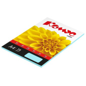 Бумага цветная для печати Комус Color океан пастель (А4, 80 г/кв.м, 50 листов)