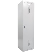 Шкаф для одежды металлический Практик ML 11-50D (серый, 500х500х1830 мм)