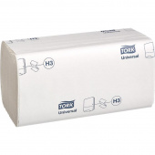 Полотенца бумажные листовые Tork Universal H3 ZZ-сложения 1-слойные 20 пачек по 250 листов (артикул производителя 120108)