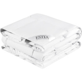 Одеяло 1.5-спальное Estia Аоста 140x200 см стеганое с кантом белое