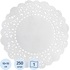 Салфетки ажурные бумажные Aviora круглые 10x10 см белые (250 листов в  пачке) купить в интернет-магазине товаров для офиса и дома ТопГрад с доставкой