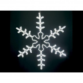 Фигура светодиодная Neon-Night Большая Снежинка белый свет 324 светодиода 95 см