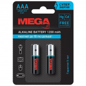 Батарейки Promega мизинчиковые ААA LR03 (2 штуки в упаковке)